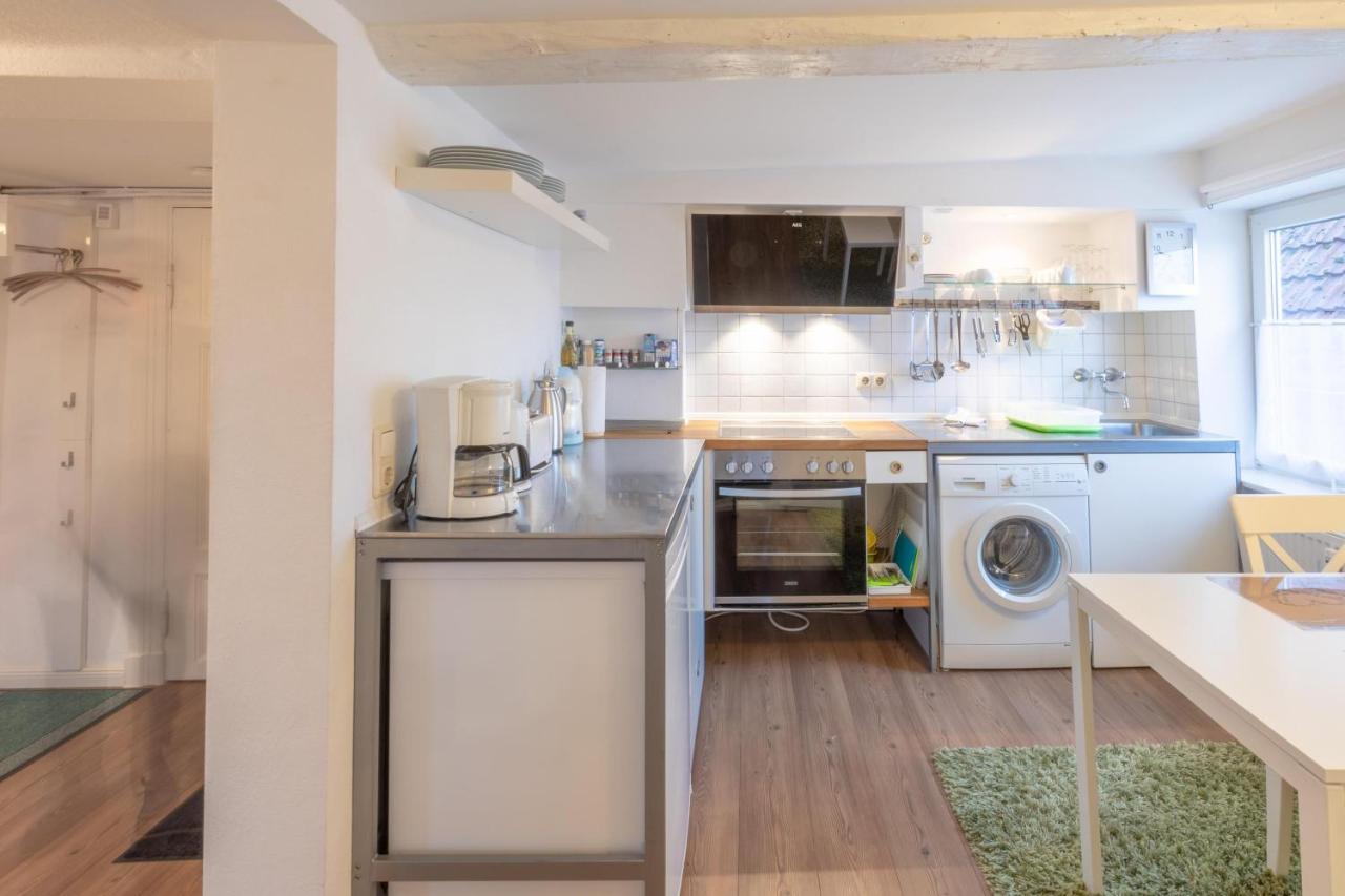 Apartmenthaus Toenning Kleine Kajuete Buitenkant foto